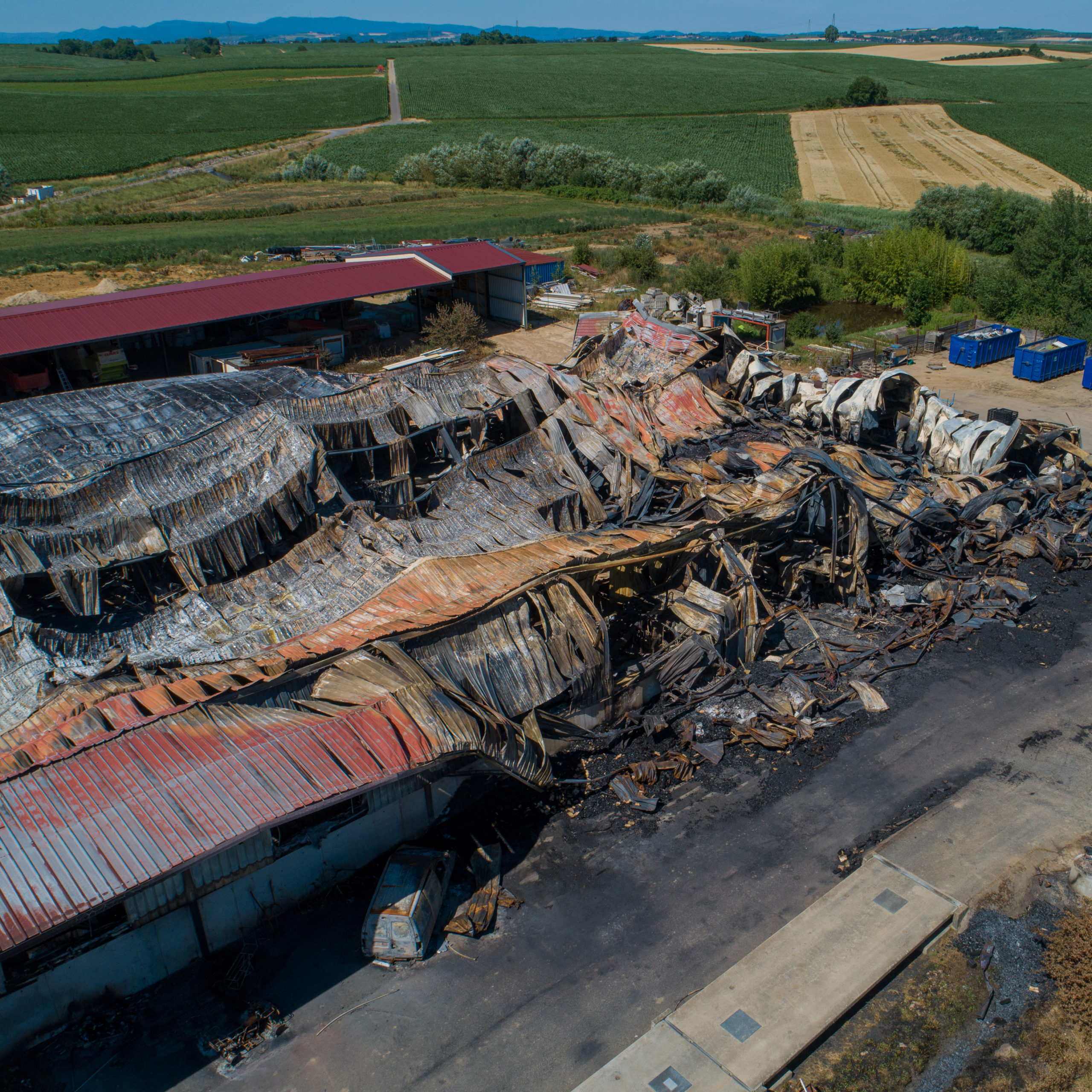 Expertise sinistre toiture par drone