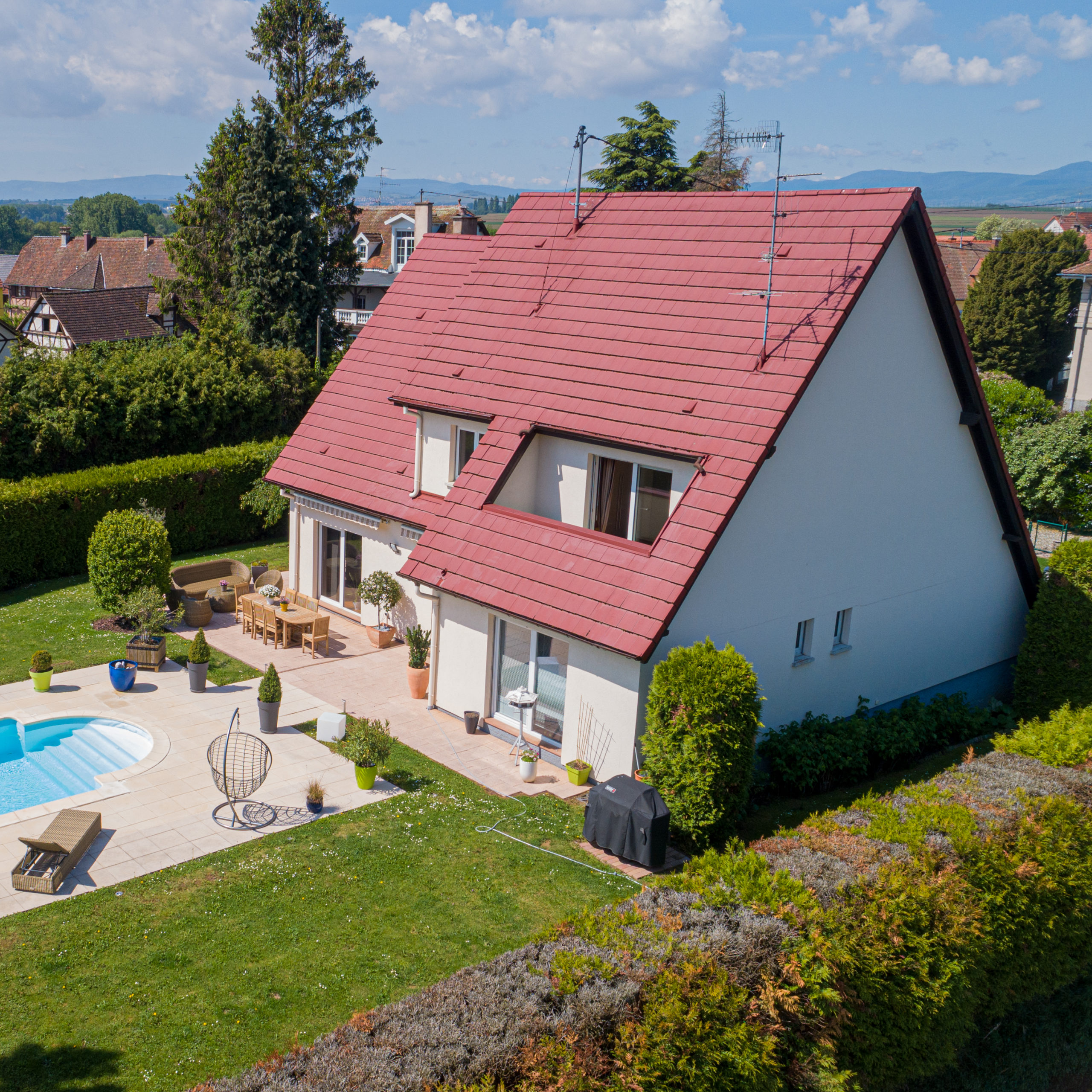 Video drone immobilier