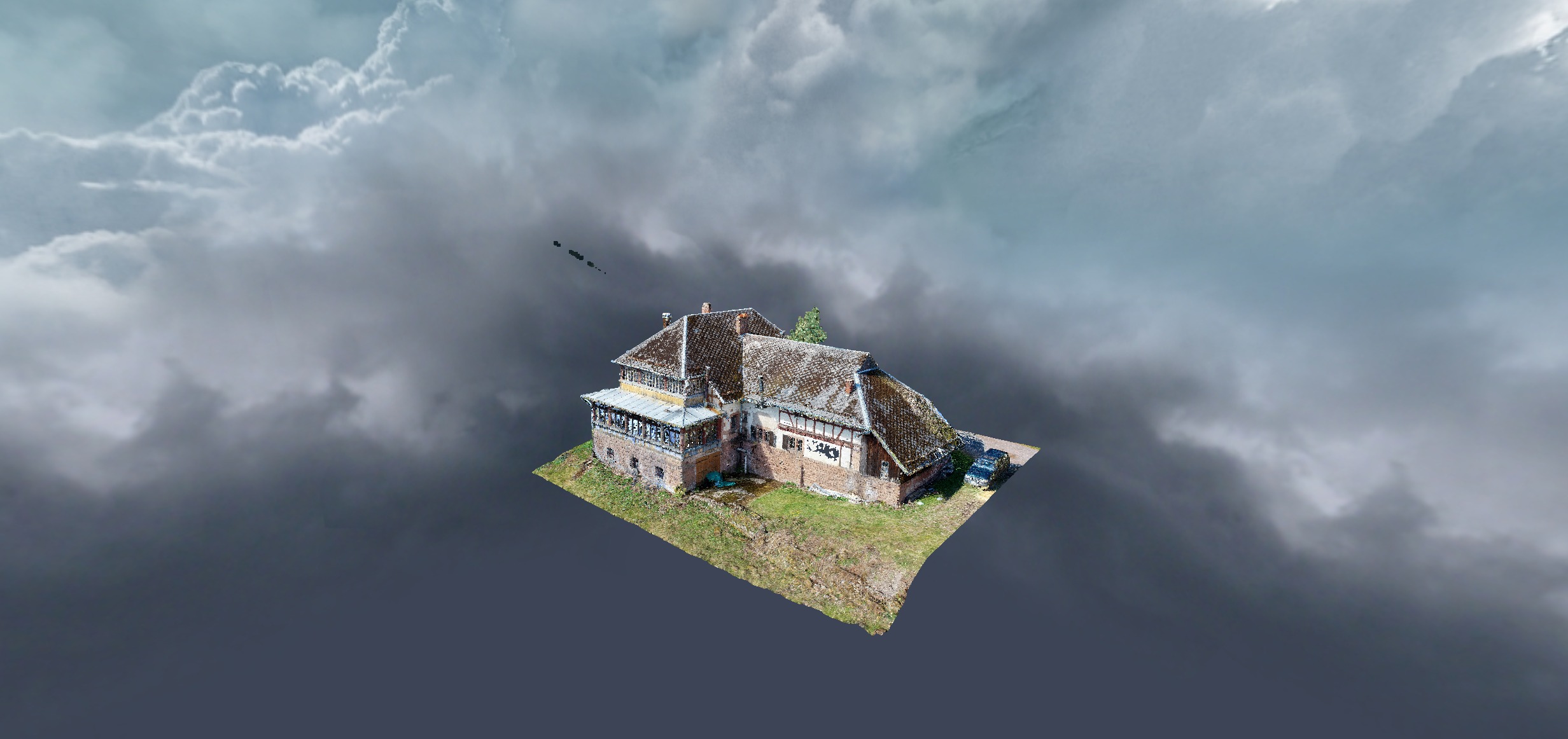 Modele 3D Potree - Maison forestiere du Spitzberg