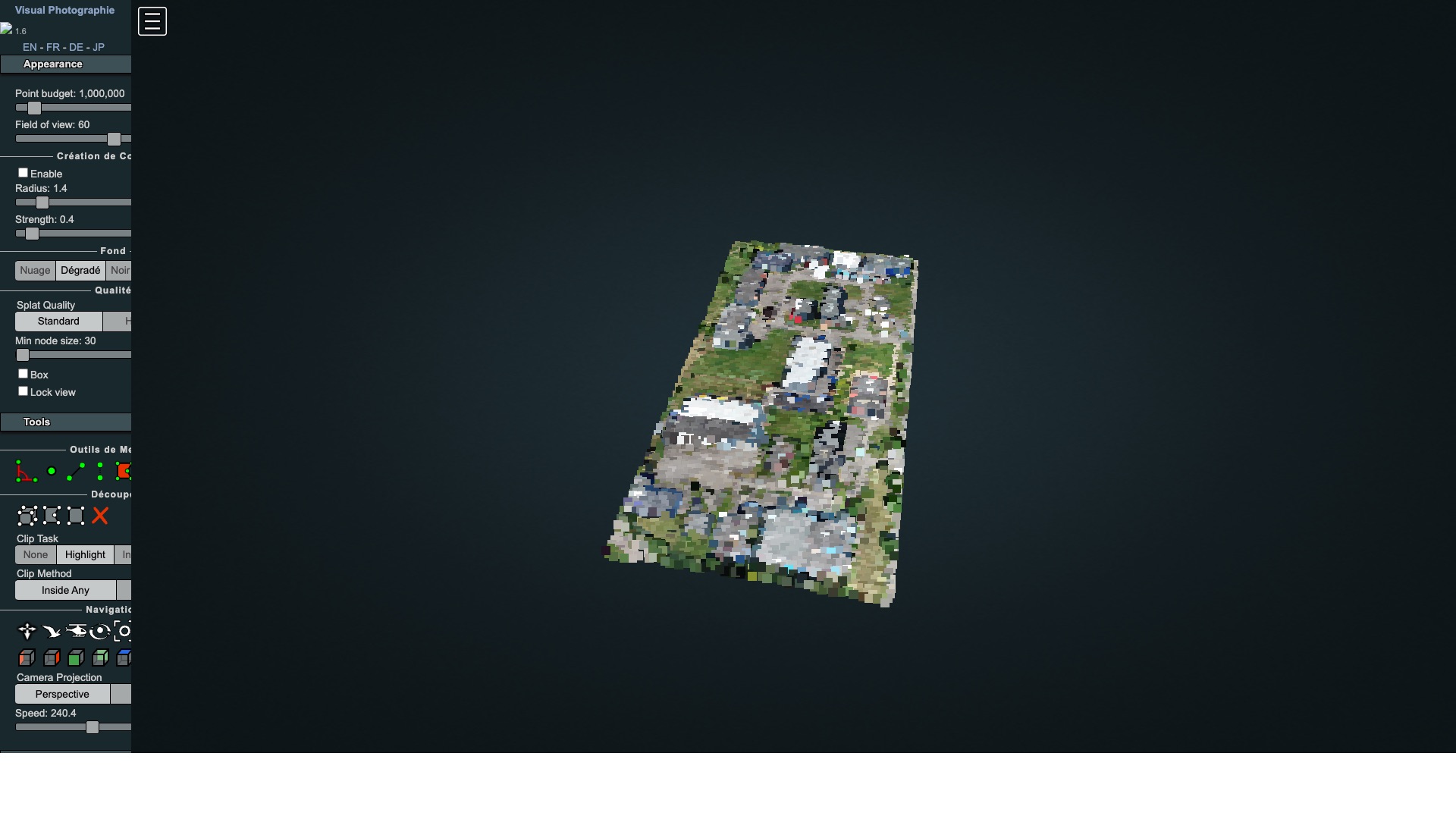 Modele 3D Potree - ZA Wasselonne